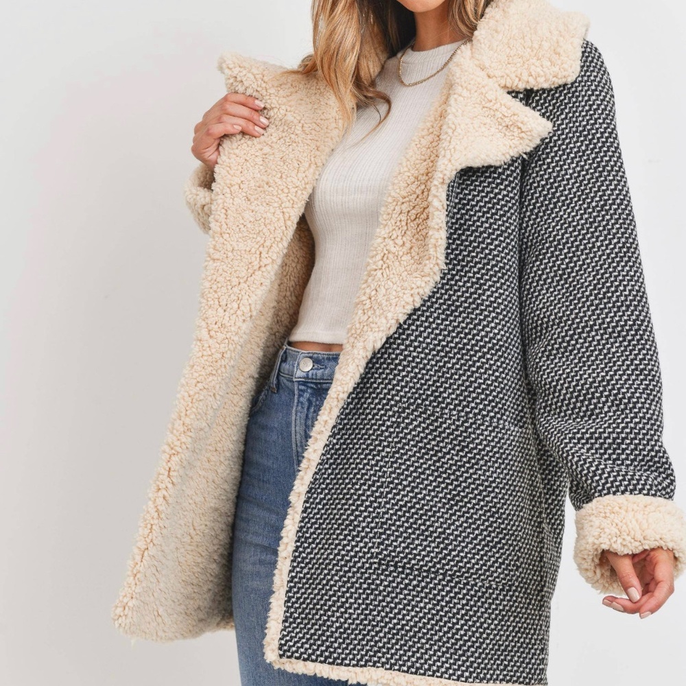Sherpa Lined Coat